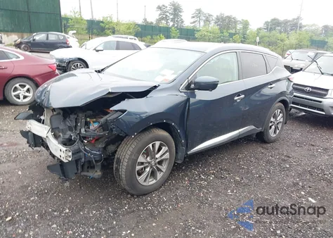 2017 Nissan Murano Sl из США, поврежденный, VIN 5N1AZ2MH3HN102537